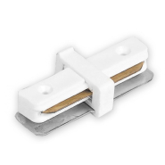 Конектор прямий FERON, LD1100, для шинопроводу однофазного, білий, 6585