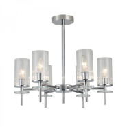 Світильник Ardero BL1760-3ARD CHICAGO, під лампу E14х6, ⌀520х470мм, хром