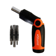 Викрутка з тріскачкою та бітами 14 предметів Sturm 1040-19-14