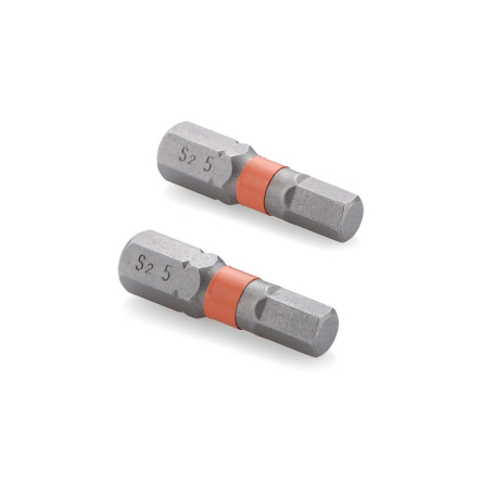 Біти S2 HEX5* 25mm 2шт Sturm 1273303 - 1 Біти S2 HEX5* 25mm 2шт Sturm 1273303 - 1