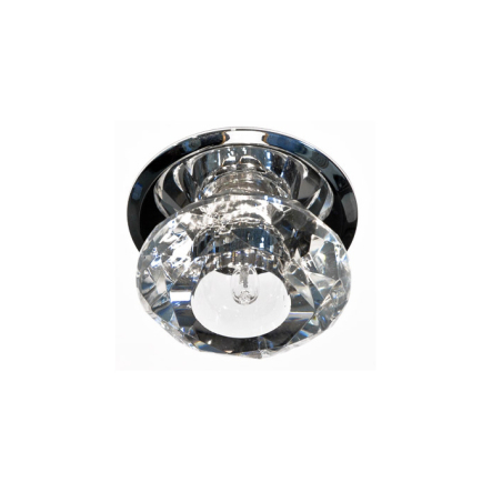 Світильник точковий Feron 80/S, G4, 20W, хром - 1