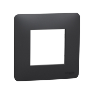 Рамка однопостовая Schneider Electric NU200254 (антрацит) UNIСA Studio