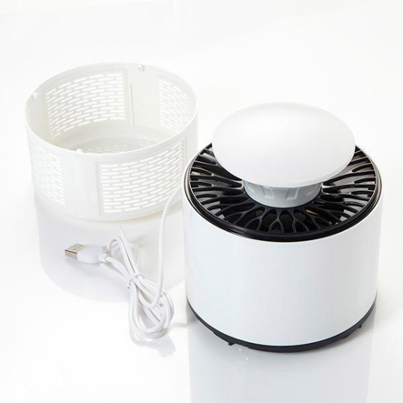 Светильник от комаров 5W 110-240V USB+адаптер PP Lemanso LM3401 белый