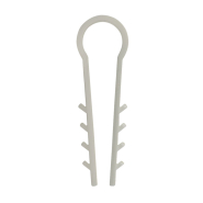 Дюбель-ялинка, затискач, для круглого кабелю D6мм