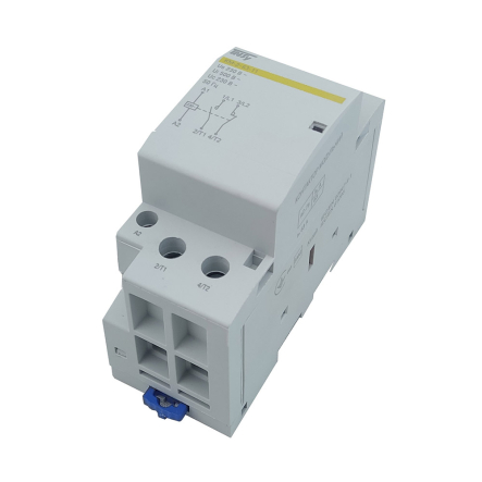 Контактор модульний TechnoSystems КМ-2-63-11 63А 230AC 1NO-1NC 2р 2мод., TNSy5503825 - 1