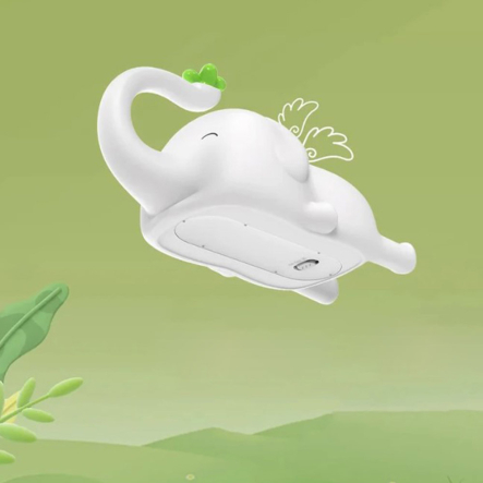 Ночник-игрушка Слоник Valeso D5, 2W, 3000K, 178х90х85 мм, пищевой силикон