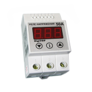 Реле напряжения DigiTOP VP-50A, 50A, однофазное, цифровое