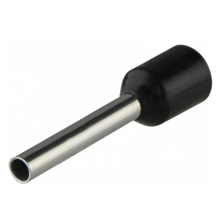 Наконечник АСКО-УКРЕМ A0060010128, НТ 1,5-12(кв.мм-мм) (упак. 100 шт.) чорні - 1