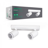 Світильник накладний поворотний ARDERO ML316-2, MR16/G5.3, 250х70х135мм, білий, 8059