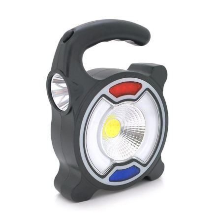 Ліхтар переносний FORLIFE F-3130+Solar, 3 режими, кабель 220В, Box - 1