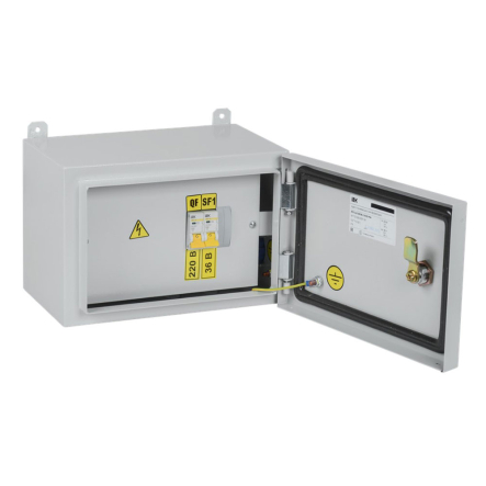 Ящик с понижающим трансформатором IEK ЯТП, 0,25 кВа, AC 230/36-2 В, УХЛ2, IP54 - 1