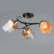 Люстра потолочная SIRIUS B A4123/3 BK+FGD, E27