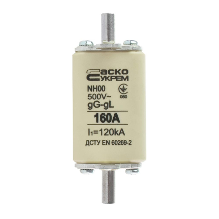 Предохранитель АСКО-УКРЕМ NH 00 160A gG, A0050010017 - 1