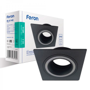 Світильник точковий Feron DL6140, MR16, G5.3, чорний, 7208