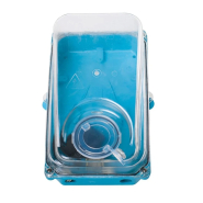 Щит 1-фазный 3 модуля герметичный прозрачная крышка, ФР-00000243