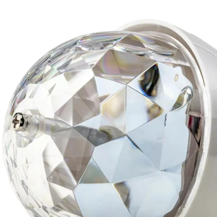 Лампа LED 3W RGB E27 220V Lemanso Супер диско