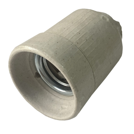 Патрон Е27, керамічний, бічне підключення (ЦКБ-06) - 1