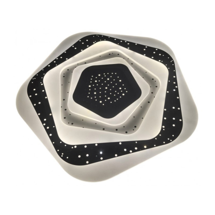 Светильник светодиодный LUXEL, CLQR-120, с пультом управления, 3000/4000/6000К, 120 Вт