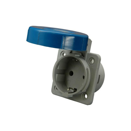 Розетка встраиваемая SEZ VZG 16 S, IP 67, 16 A, 250V, 3n - 1