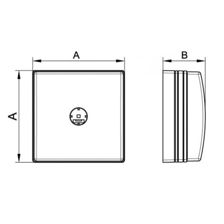 SDMN Коробка распределительная для к/к TMC, цвет белый RAL9016, ДКС, 00677