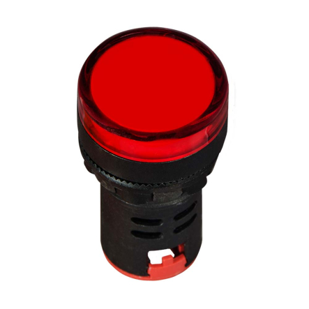 Сигнальная арматура АСКО-УКРЕМ AD22-22DS 12V AC/DC, красная, A0140030163