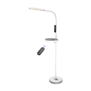 Торшер LED HOROZ Electric NORMAN-C 15W 3000/4500/6000K 1000Lm 220-240V, білий, 046-005-0015-010