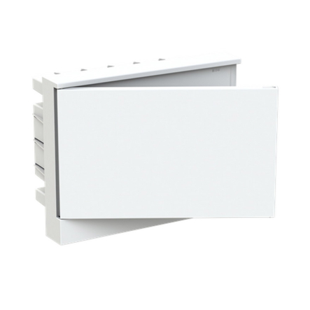 Щит распределительный ABB BASIC E, 1SZR004002A1103, 8 модулей встраиваемый, IP41 (не прозрачная дверца)