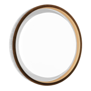 Светильник VIOLUX Smart HELIX, 60W, 3000-6000К, 3900Lm, 500мм, круг, коричневый, 220265