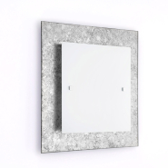 Светильник настенно-потолочный ДеКоРа, Мечта, Е27, 2х60 Вт, 400х400 мм, серебро, 46915