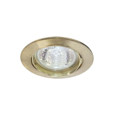 Світильник точковий поворотний Feron DL308, MR16, GU5.3, золото - 1