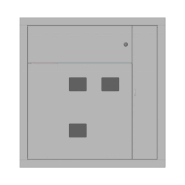 Корпус учета и распределения электроэнергии ЩЭЗО-3 стУ