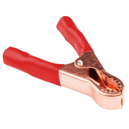 Зажим электрический ЗКС-90 (90мм) красный, TAKEL