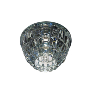 Светильник точечный Feron JD68, G9, 35W, прозрачный/серый