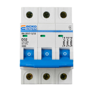 Автоматический выключатель АСКО-УКРЕМ ВА-2017/D 3р, 32А, A0010170104