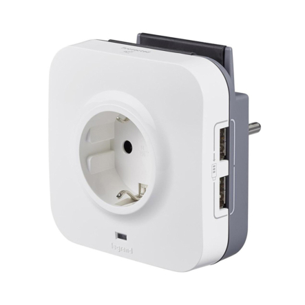 Розетка Legrand 694671, с USB, для зарядки телефона - 1