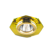 Светильник точечный Feron 8120-2, MR16, GU5.3, 50W, желтый/золото