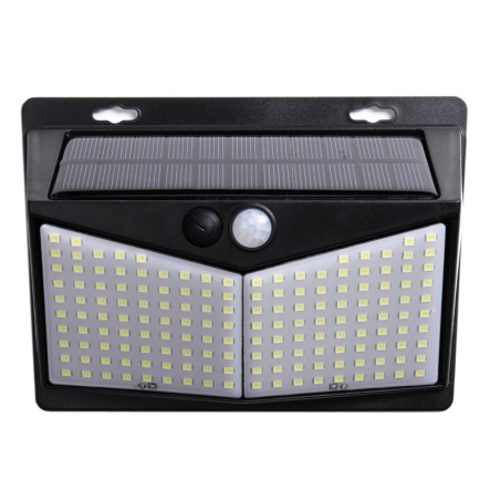 Светильник на солнечной батарее с датчиком движения Luxel SSWL-03C, 20W, 6000K, IP65