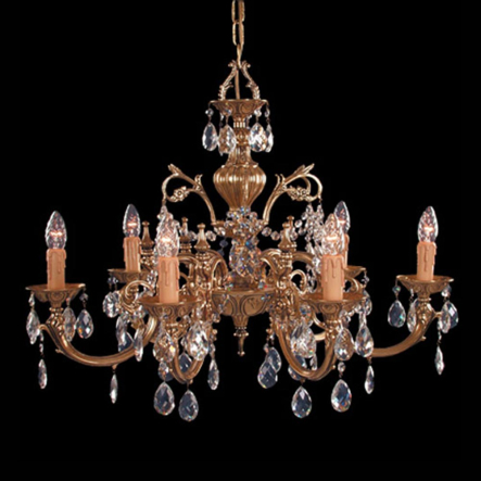 Люстра TITANIA LUX 0950009006, 6xE14х60W, 74х50см, 9 кг - 1