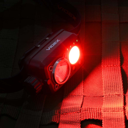 Фонарь налобный VIDEX VLF-H189, 600Lm, 5000K