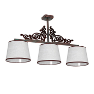 Люстра LUMINEX Goya 8732, 3х E27x60Вт, 44x80х20 см