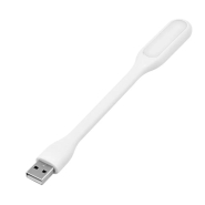 Фонарик гибкий LED USB, White OEM
