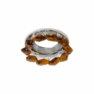 Светильник точечный Feron CD4127, MR16, GU5.3, 12/220 В, 50 Вт, коричневый/хром