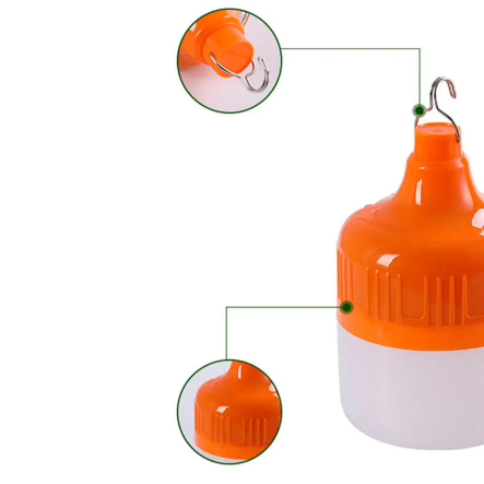 Фонарь аккумуляторный GRUNHELM EL1505M2-30W7 15Вт, 160Lm, 3,8В, с крюком для подвешивания