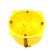 Коробка розподільна COURBI &quot;Mono&quot; 65х45 мм, жовта, 08-21040-001