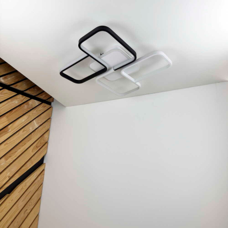 Светильник SMART Violux INFINITY 90W, 000-4000-5000K, 5000Lm, пульт, 520мм, 220380