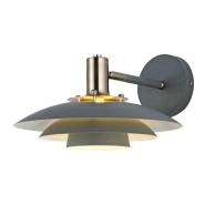 Бра SIRIUS G 74729/1W Темно-серый + Хром