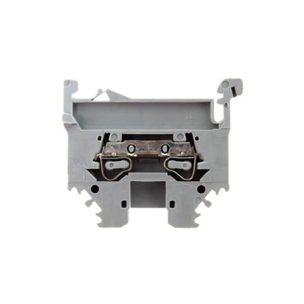 Клемник самозажимний на Дін-рейку 2,5 сірий WAGO - 1