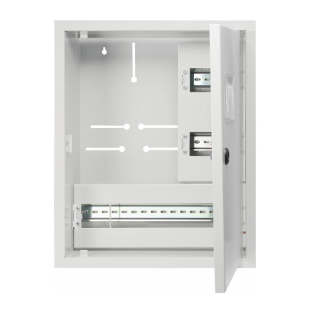 Щит учёта металлический Light АСКО-Укрем, 427x347x145, IP31, встроенный, серия UBox, A0260030011