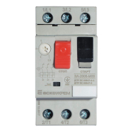 Автоматичний вимикач захисту двигуна АСКО-УКРЕМ ВА-2005 М08, 2,5-4А, A0010050003