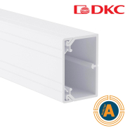 TA-GN 60x40 Короб с направляющими, ДКС, 01780, длина 2м, цвет белый RAL9001
